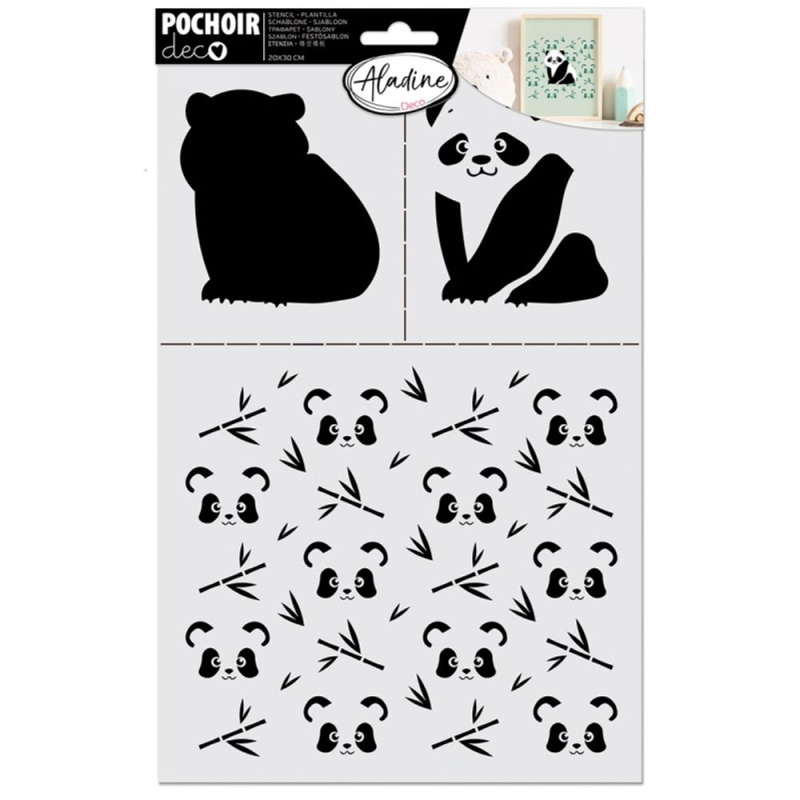 Šablona Aladine DECO - Pandy Aladine