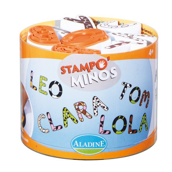 Razítka Stampo Minos Velká abeceda Aladine