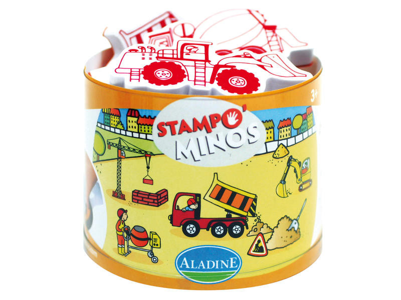 Razítka Stampo Minos Na stavbě Aladine