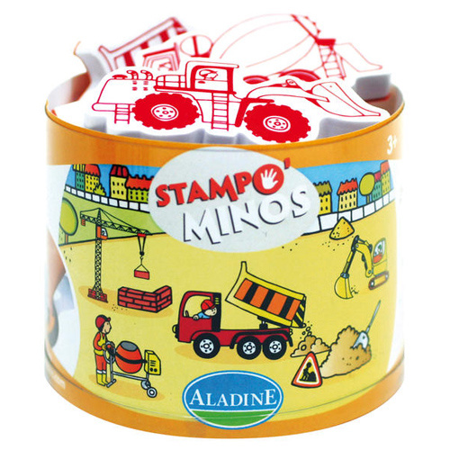 Razítka Stampo Minos Na stavbě Aladine