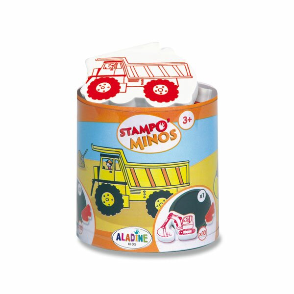 Razítka Stampo Minos Na stavbě Aladine