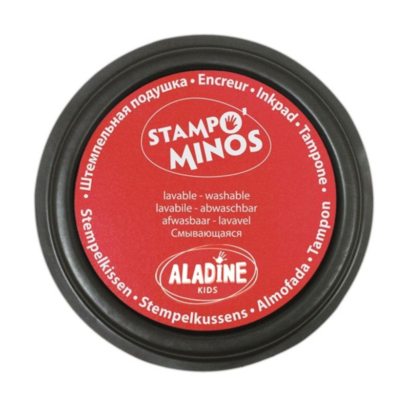 Razítkovací polštářek Aladine Stampo Colors - červená Aladine