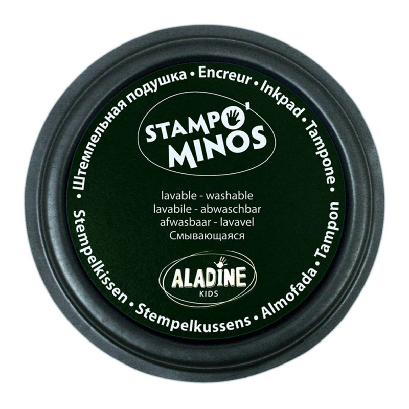 Razítkovací polštářek Aladine Stampo Colors - černá Aladine