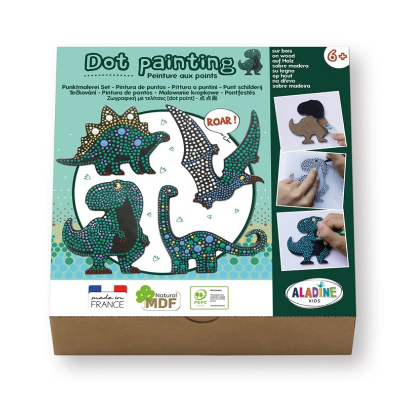 Aladine Sada na tečkování pro děti Aladine - Dinosauři