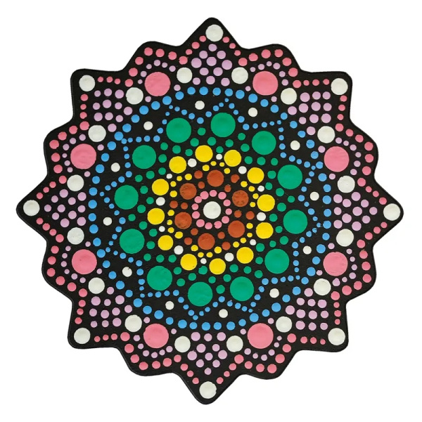 Aladine Sada na tečkování Aladine, 10 cm - Mandala 1