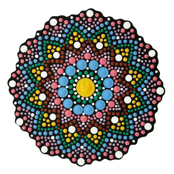Aladine Sada na tečkování Aladine, 10 cm - Mandala 2