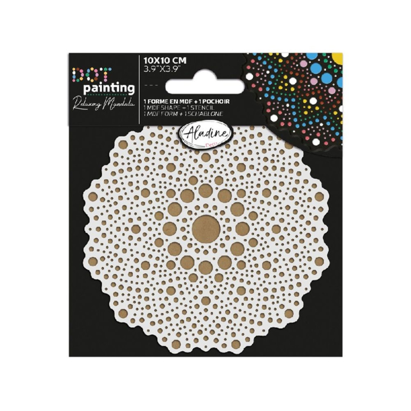 Aladine Sada na tečkování Aladine, 10 cm - Mandala 2