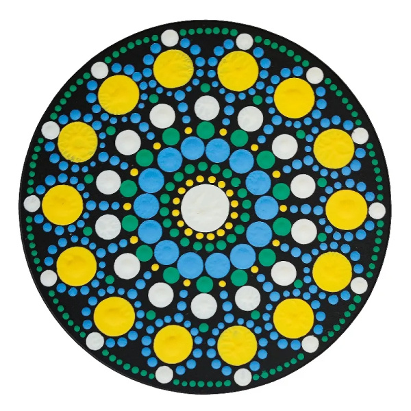 Aladine Sada na tečkování Aladine, 10 cm - Mandala 4