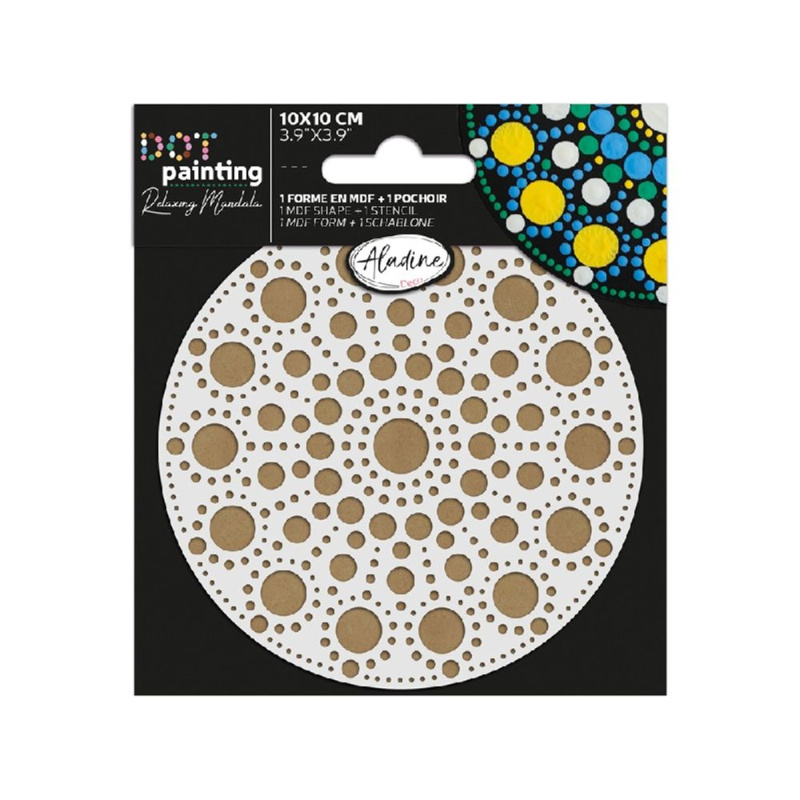 Aladine Sada na tečkování Aladine, 10 cm - Mandala 4