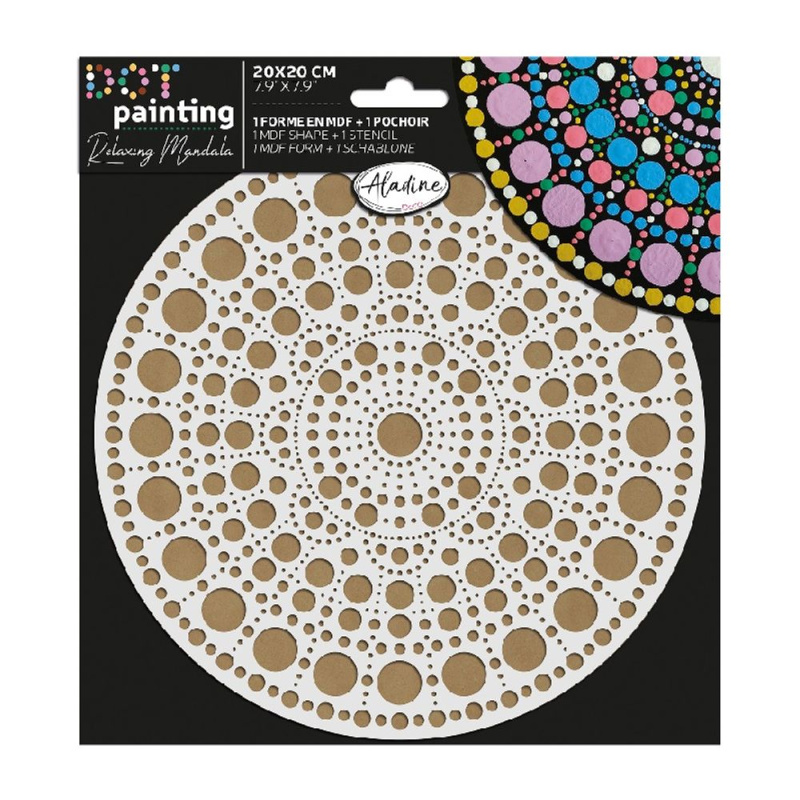 Aladine Sada na tečkování Aladine, 20 cm - Mandala 1