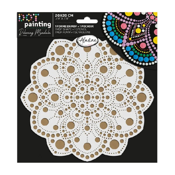 Aladine Sada na tečkování Aladine, 20 cm - Mandala 2