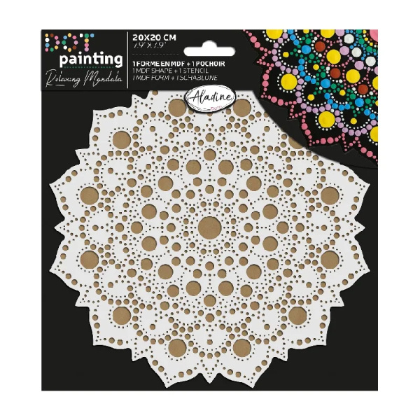 Aladine Sada na tečkování Aladine, 20 cm - Mandala 3
