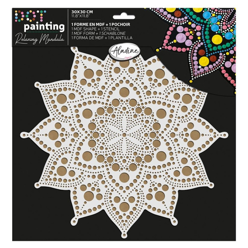 Aladine Sada na tečkování Aladine, 30 cm - Mandala 2