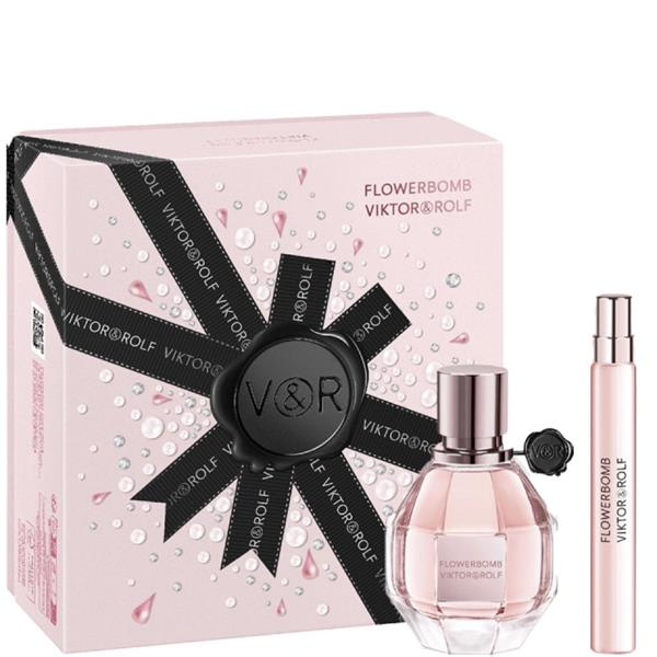 Viktor & Rolf Flowerbomb EDP 50 ml + EDP MINI 10 ml W (Pink Cover)