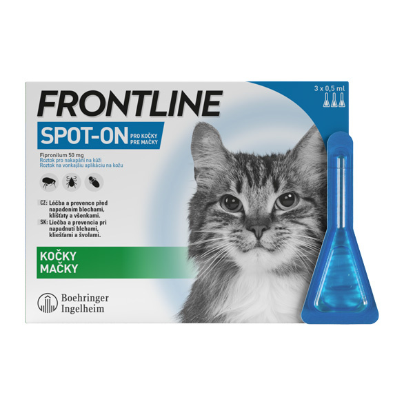 Frontline Spot On Cat pipeta 3x0.5ml
