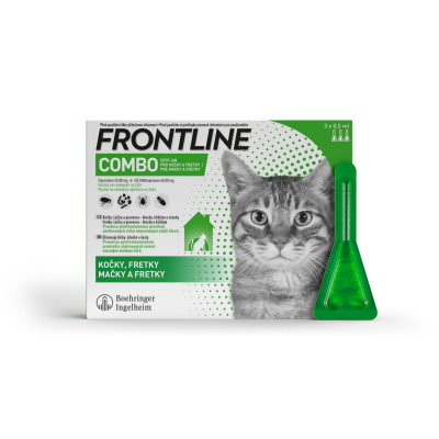 Frontline Combo Spot-on cat a.u.v.sol.3x0.5ml