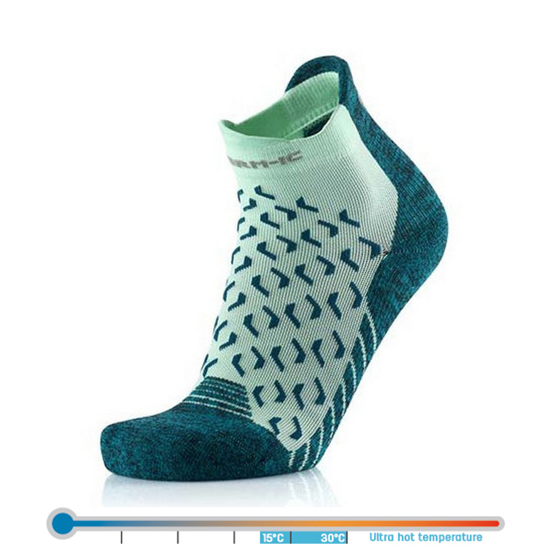 Therm-ic Outdoor UltraCool Ankle Lady Light Green 37-38