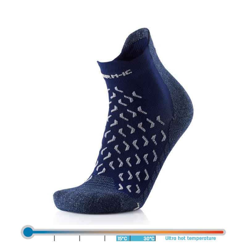 Therm-ic Outdoor UltraCool Ankle Blue/White 35-38