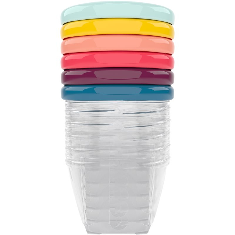 Babymoov Misky s víčky 180ml sada 6ks