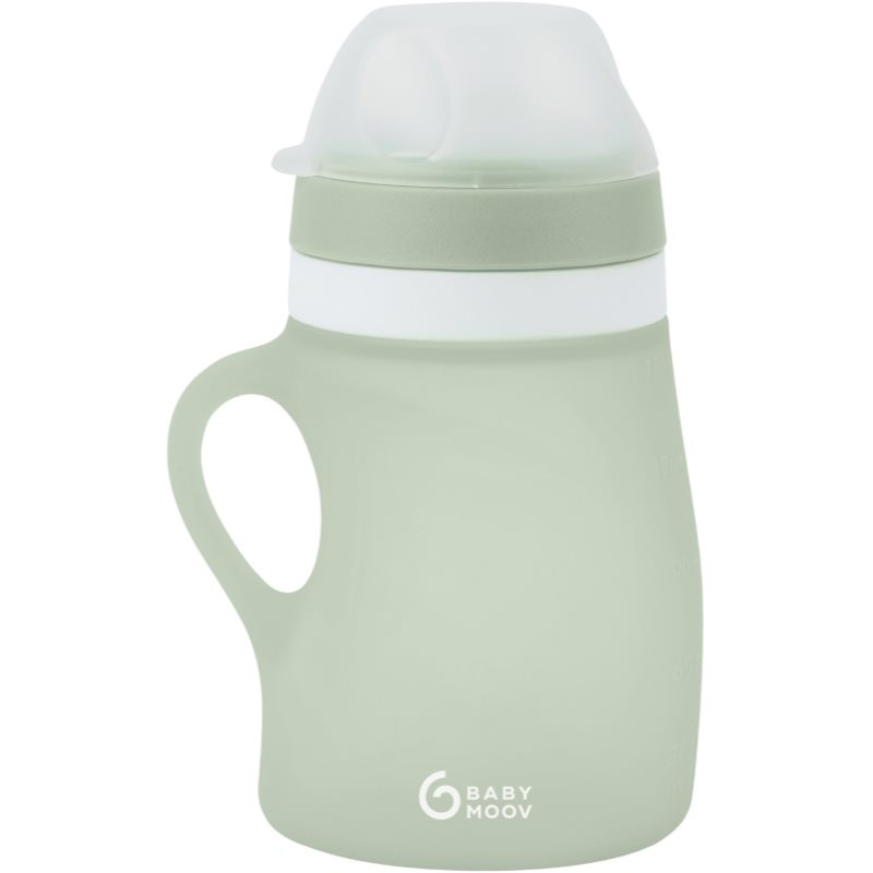 Babymoov silikonová láhev 150ml Green