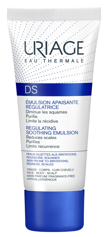 Uriage DS Regulating Soothing Emulsion zklidňující emulze na seboroickou dermatitidu 40 ml
