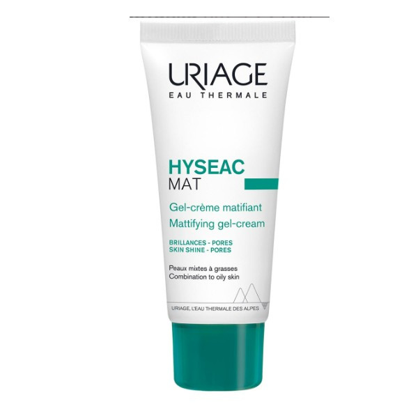 Uriage Hyséac Mat Matifying Gel-Cream zmatňující gel-krém pro mastnou a smíšenou pleť 40 ml