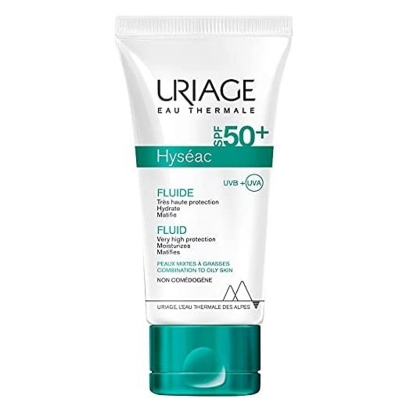 Uriage Hyséac Fluid SPF 50+ matující fluid s hydratačním účinkem SPF 50+ 50 ml