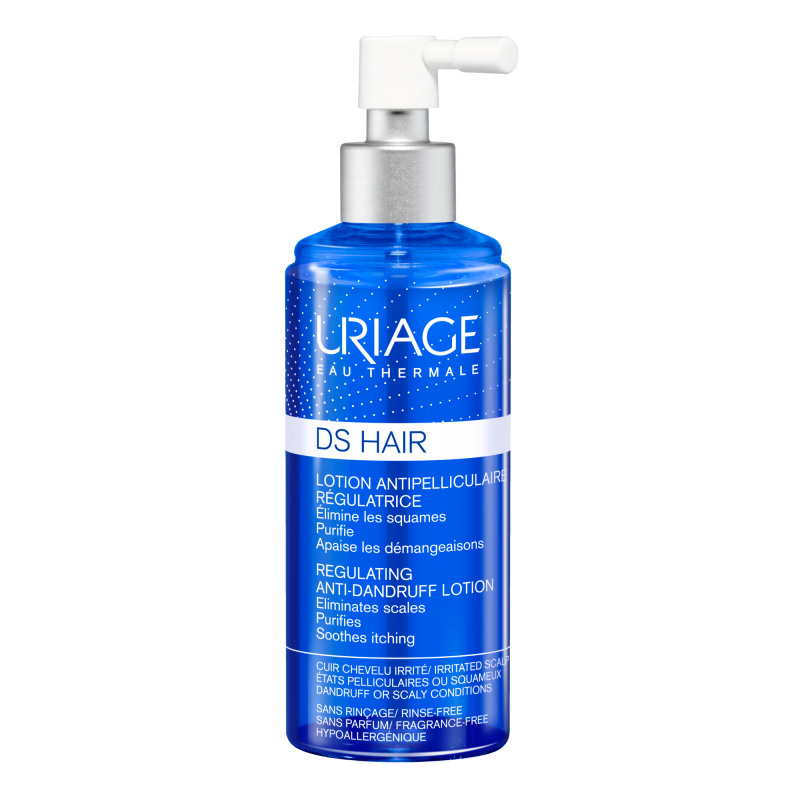 Uriage DS HAIR Regulating Anti-Dandruff Lotion zklidňující sprej pro suchou a svědící pokožku hlavy 100 ml