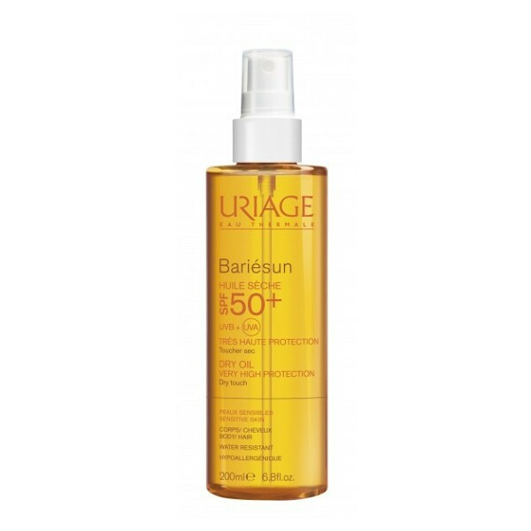 Uriage Bariésun Dry Oil SPF 50+ suchý olej na opalování SPF 50+ 200 ml