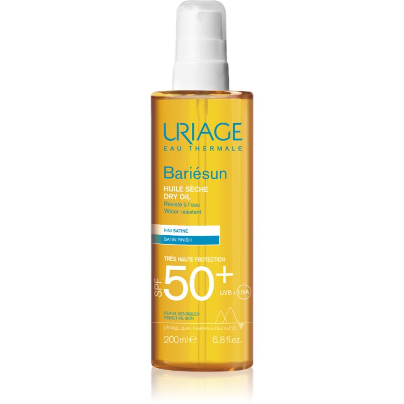 Uriage Bariésun Dry Oil SPF 50+ suchý olej na opalování SPF 50+ 200 ml