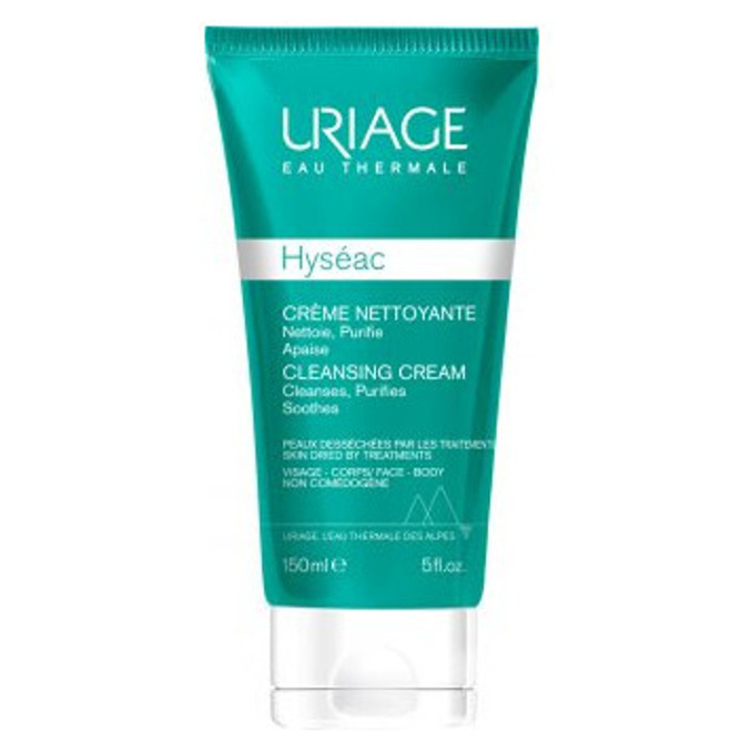 Uriage Hyséac Hydra Soothing Cleansing Cream zklidňující čisticí krém pro pleť s nedokonalostmi 150 ml