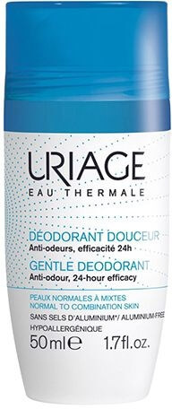 Uriage Hygiène Gentle Deodorant jemný deodorant roll-on bez obsahu hliníku 50 ml