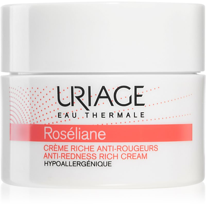 Uriage Roseliane Anti-Redness Rich Cream vyživující denní krém pro citlivou pleť se sklonem ke zčervenání 50 ml