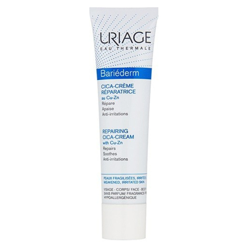 Uriage Bariéderm Cica-Cream with Copper-Zinc reparativní krém s obsahem mědi a zinku s panthenolem 40 ml