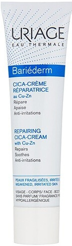 Uriage Bariéderm Cica-Cream with Copper-Zinc reparativní krém s obsahem mědi a zinku s panthenolem 100 ml