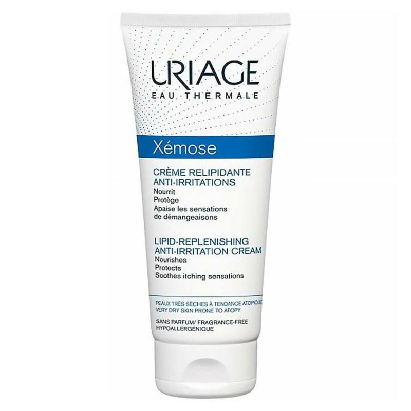 Uriage Xémose Lipid-Replenishing Anti-Irritation Cream relipidační zklidňující krém pro velmi suchou citlivou a atopickou pokožku 200 ml