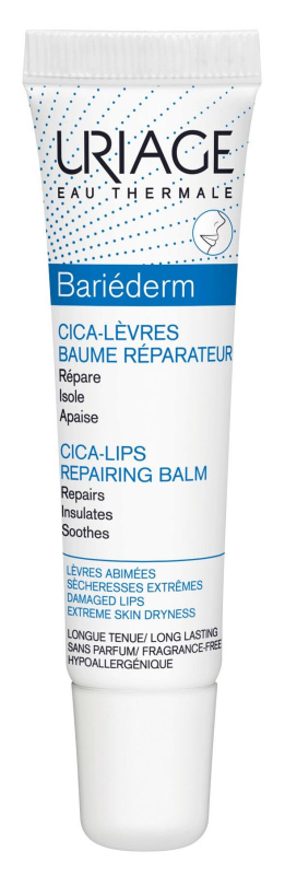 Uriage Bariéderm Cica-Lips Protecting Balm ochranný balzám na rty 15 ml