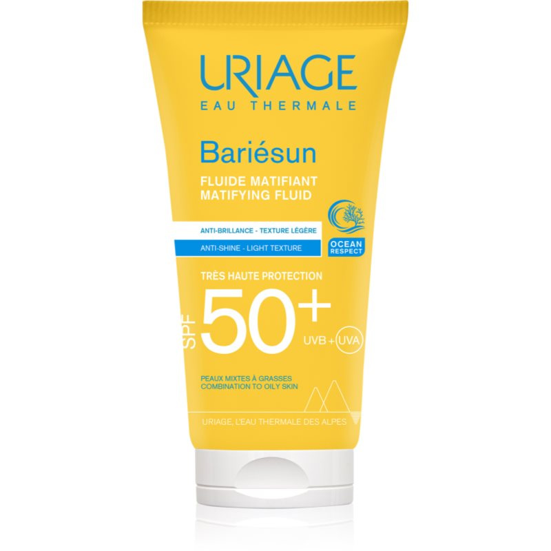 Uriage Bariésun Matifying Fluid SPF 50+ matující fluid s hydratačním účinkem SPF 50+ 50 ml