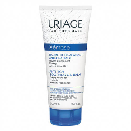 Uriage Xémose Anti-Itch Soothing Oil Balm zklidňující balzám pro velmi suchou pokožku 200 ml