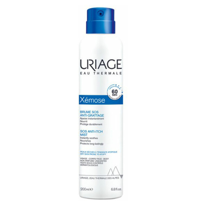 Uriage Xémose SOS Anti-Itch Mist SOS sprej pro okamžité zklidnění pocitu svědění 200 ml
