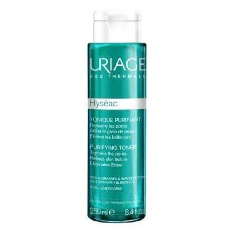 Uriage Hyséac Purifying Peeling Toner čisticí tonikum pro regulaci mazu a minimalizaci pórů s AHA kyselinami 250 ml