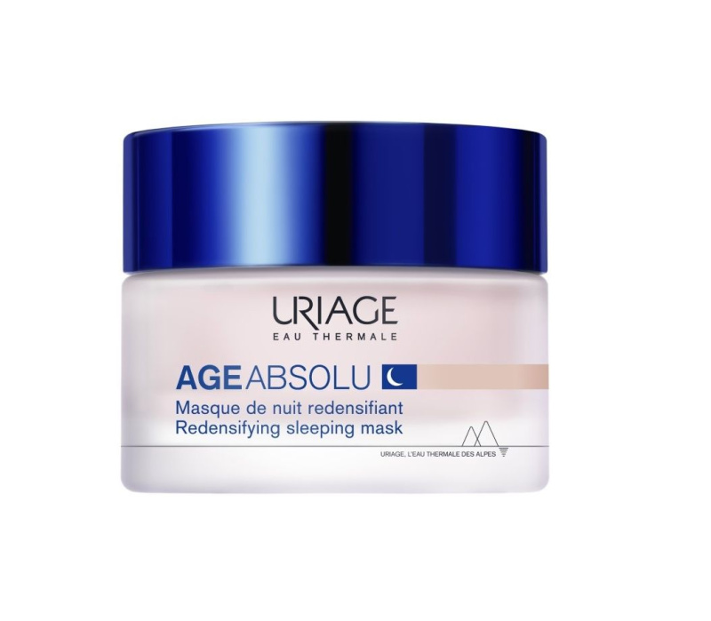 Uriage Age Absolu Redensifying Sleeping Mask noční maska pro obnovu pleti proti stárnutí pleti 50 ml