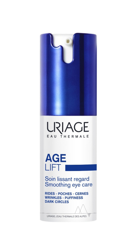 Uriage Age Lift Smoothing Eye Care oční péče pro minimalizaci jemných vrásek a kontur s retinolem 15 ml
