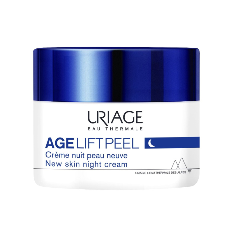 Uriage Age Lift New Skin Night Cream noční protivráskový krém s AHA kyselinami 50 ml