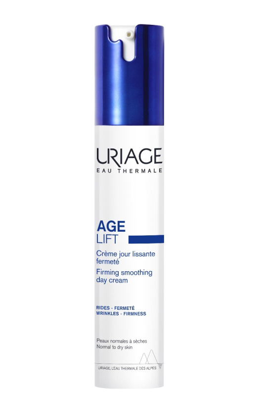 Uriage Age Lift Smoothing Firming Day Cream zpevňující denní krém proti vráskám s kyselinou hyaluronovou 40 ml