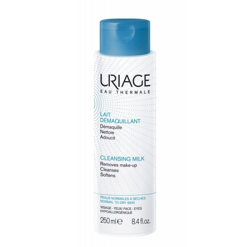 Uriage Eau Thermale Make-Up Removing Milk jemné odličovací mléko na obličej a oči 250 ml