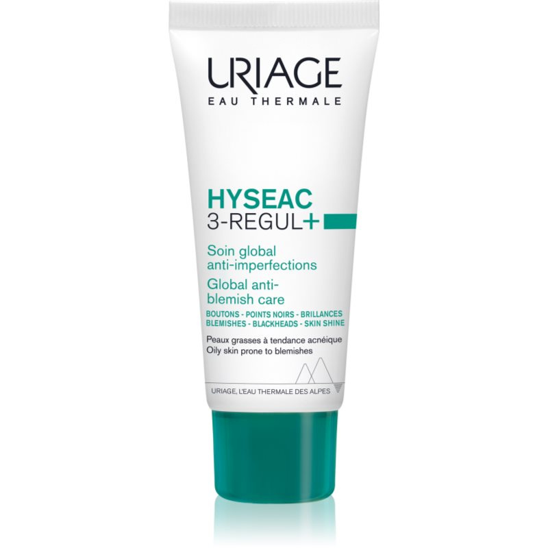Uriage Hyséac 3-Regul+ Global Anti-Blemish Care matující krém pro pleť s nedokonalostmi 40 ml
