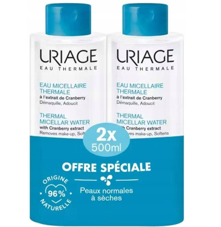 Uriage Sada micelárních vod Eau Thermale Micellar Water Set 2 x 500 ml