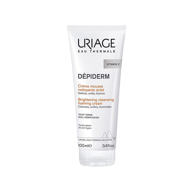 Uriage Dépiderm Brightening Cleansing Foam čisticí pěnivý krém 100 ml