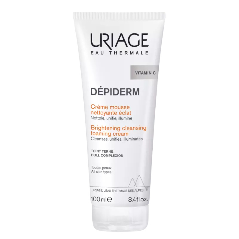 Uriage Dépiderm Brightening Cleansing Foam čisticí pěnivý krém 100 ml